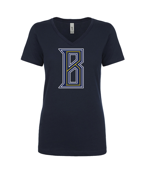 St. Bernard College Preparatory Boys Basketball Logo 01 - Womens Vneck