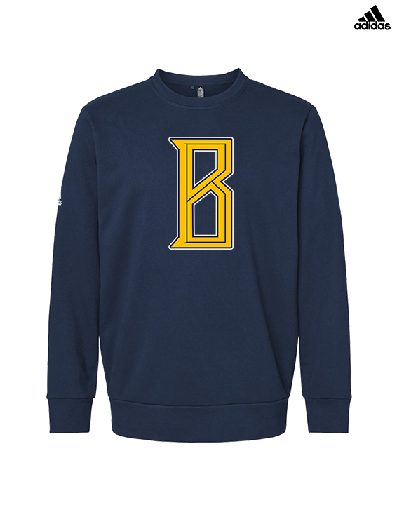 St. Bernard College Preparatory Boys Basketball Logo 02 - Mens Adidas Crewneck