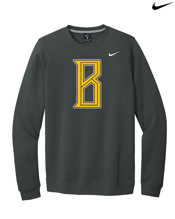 St. Bernard College Preparatory Boys Basketball Logo 02 - Mens Nike Crewneck