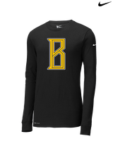 St. Bernard College Preparatory Boys Basketball Logo 02 - Mens Nike Longsleeve