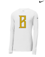 St. Bernard College Preparatory Boys Basketball Logo 02 - Mens Nike Longsleeve