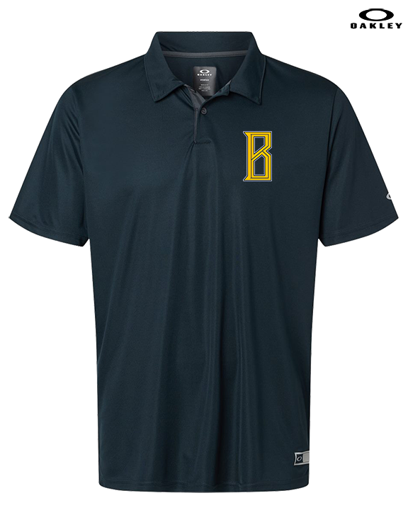 St. Bernard College Preparatory Boys Basketball Logo 02 - Mens Oakley Polo