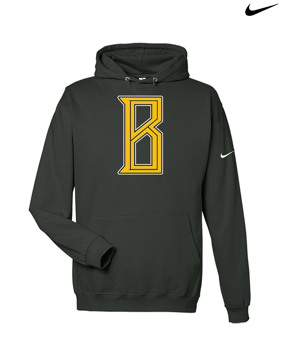 St. Bernard College Preparatory Boys Basketball Logo 02 - Nike Club Fleece Hoodie