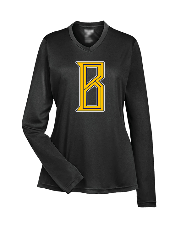 St. Bernard College Preparatory Boys Basketball Logo 02 - Womens Performance Longsleeve