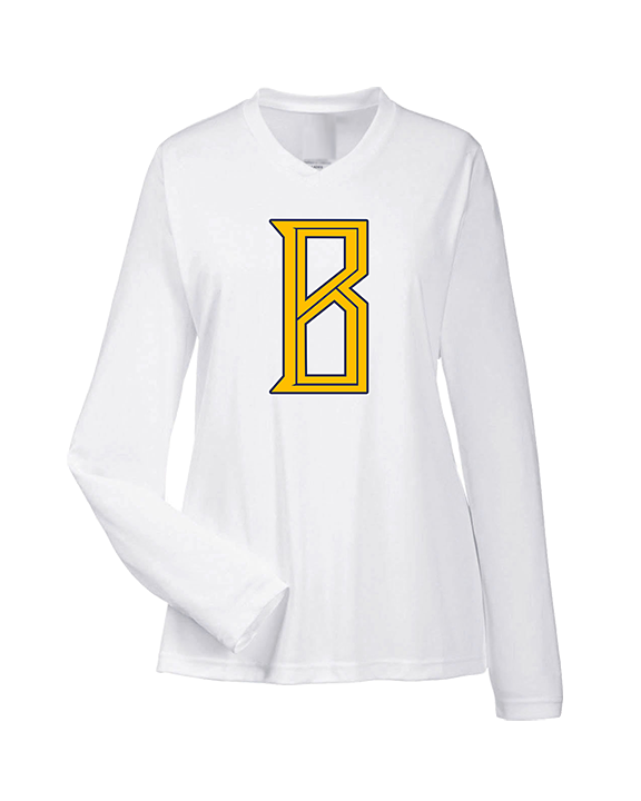 St. Bernard College Preparatory Boys Basketball Logo 02 - Womens Performance Longsleeve