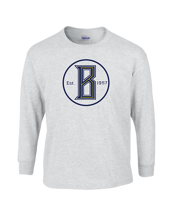 St. Bernard College Preparatory Boys Basketball Logo 03 - Cotton Longsleeve