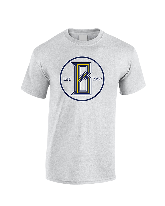 St. Bernard College Preparatory Boys Basketball Logo 03 - Cotton T-Shirt