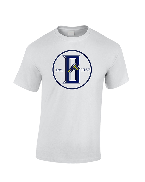 St. Bernard College Preparatory Boys Basketball Logo 03 - Cotton T-Shirt