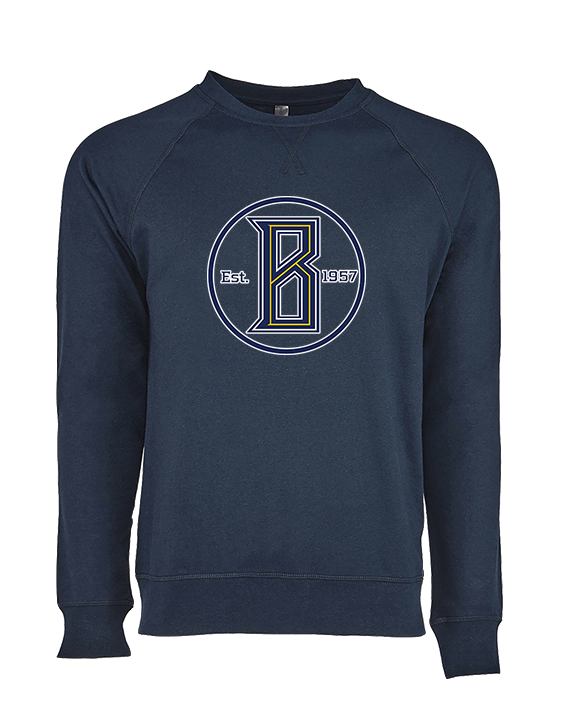 St. Bernard College Preparatory Boys Basketball Logo 03 - Crewneck Sweatshirt