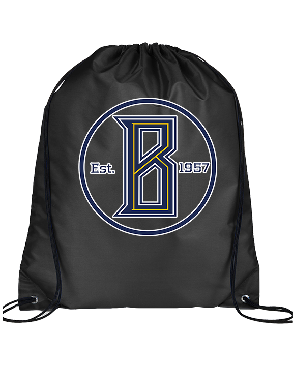 St. Bernard College Preparatory Boys Basketball Logo 03 - Drawstring Bag