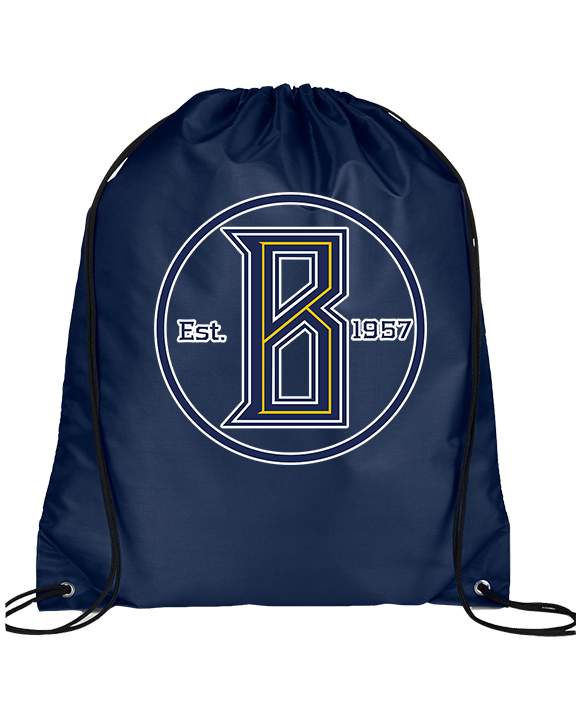 St. Bernard College Preparatory Boys Basketball Logo 03 - Drawstring Bag