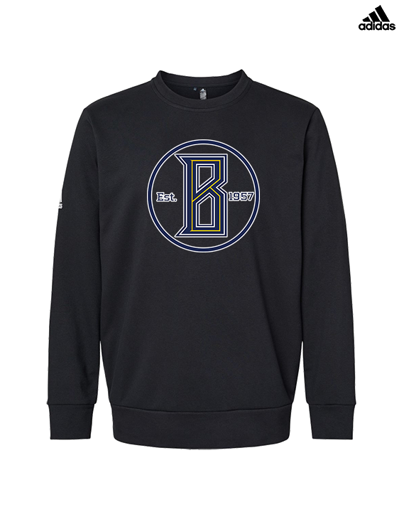 St. Bernard College Preparatory Boys Basketball Logo 03 - Mens Adidas Crewneck