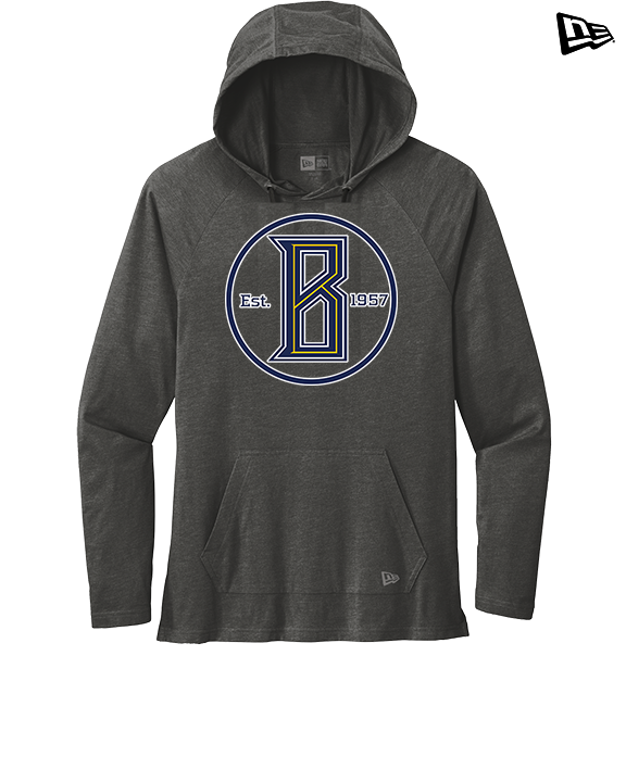 St. Bernard College Preparatory Boys Basketball Logo 03 - New Era Tri-Blend Hoodie