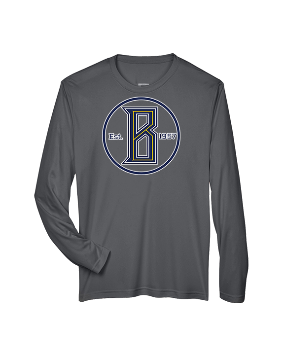 St. Bernard College Preparatory Boys Basketball Logo 03 - Performance Longsleeve