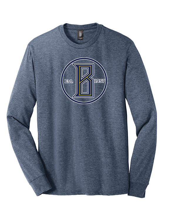 St. Bernard College Preparatory Boys Basketball Logo 03 - Tri-Blend Long Sleeve