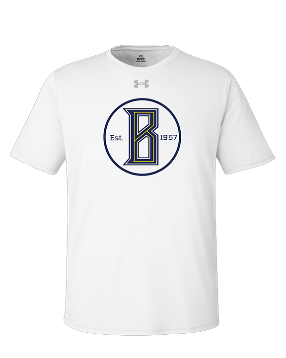 St. Bernard College Preparatory Boys Basketball Logo 03 - Under Armour Mens Team Tech T-Shirt