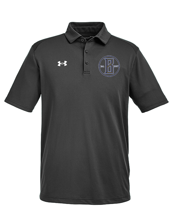 St. Bernard College Preparatory Boys Basketball Logo 03 - Under Armour Mens Tech Polo
