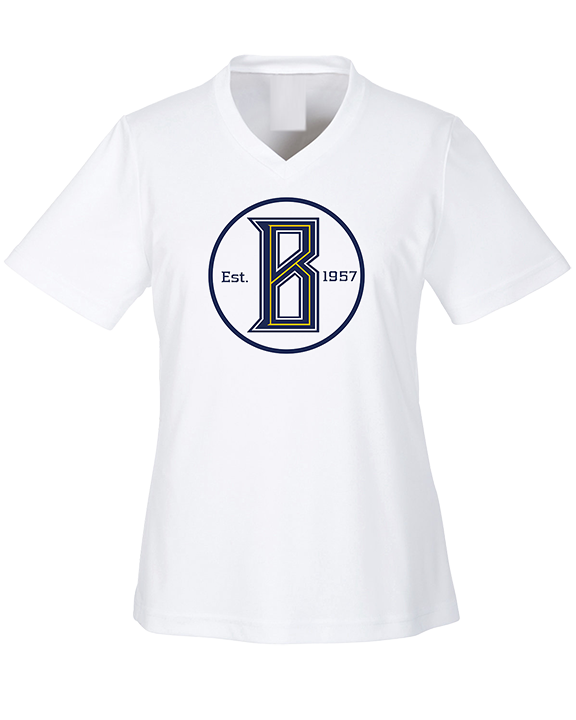 St. Bernard College Preparatory Boys Basketball Logo 03 - Womens Performance Shirt