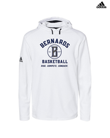 St. Bernard College Preparatory Boys Basketball Logo 04 - Mens Adidas Hoodie