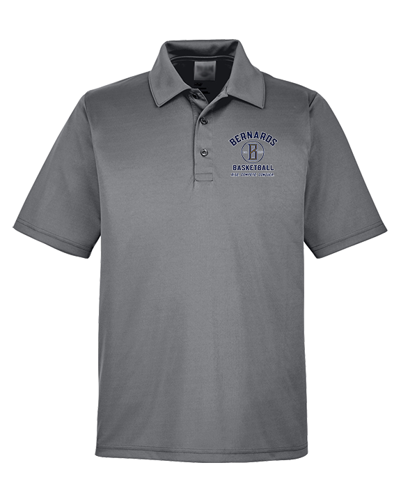 St. Bernard College Preparatory Boys Basketball Logo 04 - Mens Polo