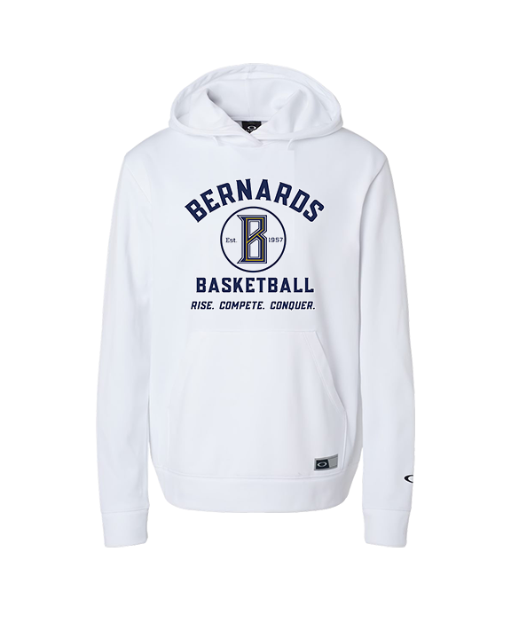 St. Bernard College Preparatory Boys Basketball Logo 04 - Oakley Performance Hoodie