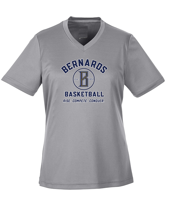 St. Bernard College Preparatory Boys Basketball Logo 04 - Womens Performance Shirt