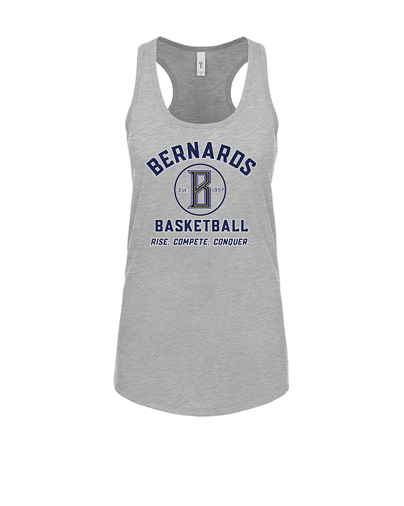 St. Bernard College Preparatory Boys Basketball Logo 04 - Womens Tank Top