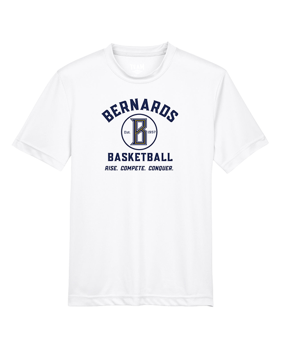St. Bernard College Preparatory Boys Basketball Logo 04 - Youth Performance Shirt