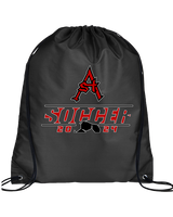 St Augustine HS Soccer Lines - Drawstring Bag