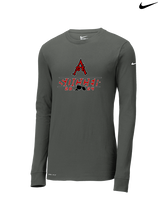 St Augustine HS Soccer Lines - Mens Nike Longsleeve