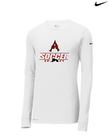 St Augustine HS Soccer Lines - Mens Nike Longsleeve