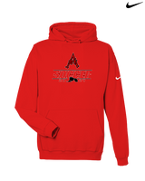 St Augustine HS Soccer Lines - Nike Club Fleece Hoodie