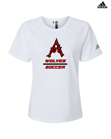 St Augustine HS Soccer Split - Womens Adidas Performance Shirt