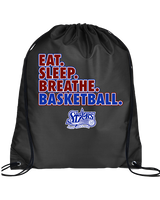 Stars Academy Basketball Eat Sleep - Drawstring Bag