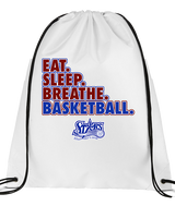 Stars Academy Basketball Eat Sleep - Drawstring Bag