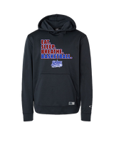 Stars Academy Basketball Eat Sleep - Oakley Performance Hoodie