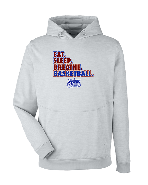 Stars Academy Basketball Eat Sleep - Under Armour Mens Storm Fleece