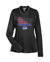 Stars Academy Basketball Eat Sleep - Womens Performance Longsleeve