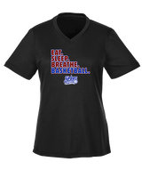 Stars Academy Basketball Eat Sleep - Womens Performance Shirt