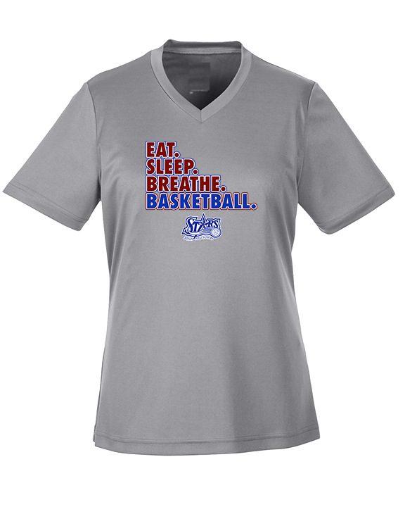 Stars Academy Basketball Eat Sleep - Womens Performance Shirt