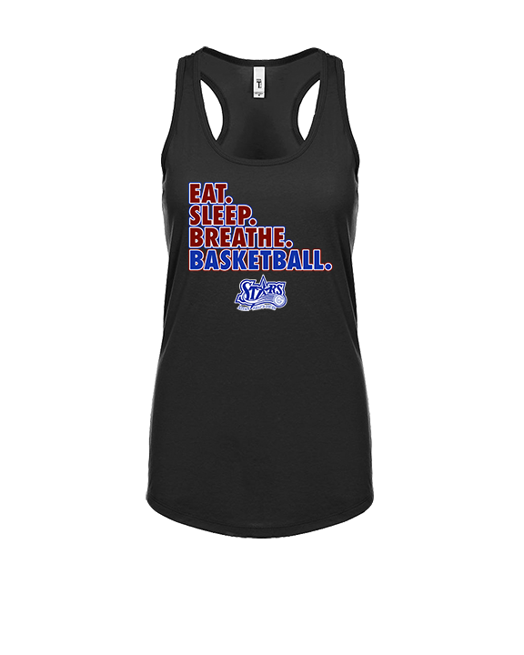 Stars Academy Basketball Eat Sleep - Womens Tank Top