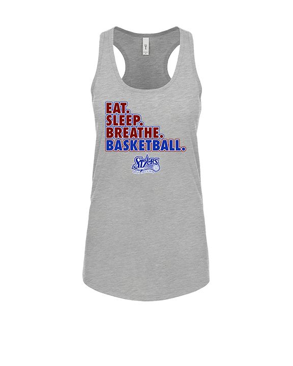 Stars Academy Basketball Eat Sleep - Womens Tank Top