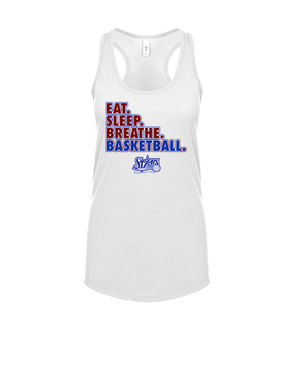 Stars Academy Basketball Eat Sleep - Womens Tank Top
