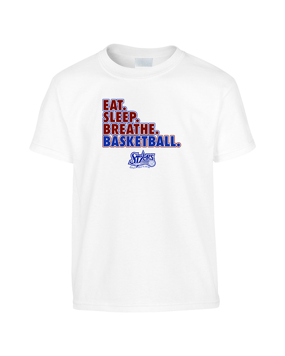 Stars Academy Basketball Eat Sleep - Youth Shirt