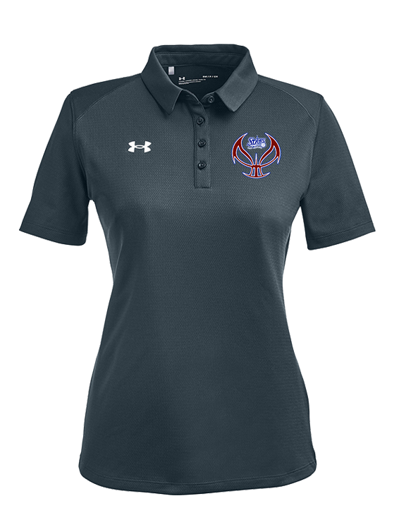 Stars Academy Basketball Full Ball - Under Armour Ladies Tech Polo