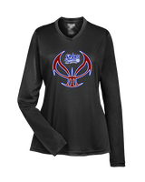 Stars Academy Basketball Full Ball - Womens Performance Longsleeve