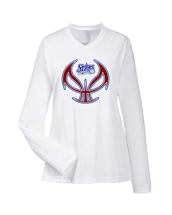 Stars Academy Basketball Full Ball - Womens Performance Longsleeve