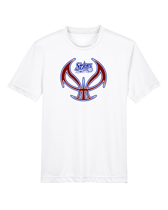 Stars Academy Basketball Full Ball - Youth Performance Shirt
