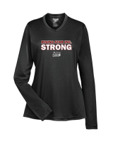 Stars Academy Football Strong - Womens Performance Longsleeve