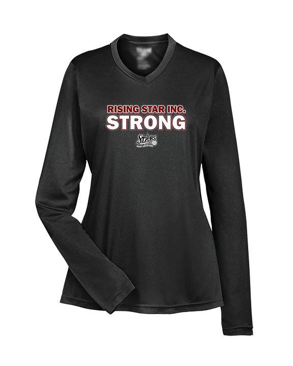 Stars Academy Football Strong - Womens Performance Longsleeve
